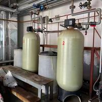 Système d'adoucissement d'eau automatique en duplex pour le traitement des eaux souterraines à haute dureté