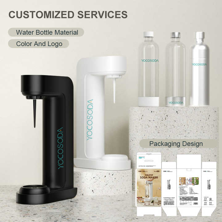 SNLIDE Soda Maker, Soda Water Machine With 1L BPA Free Pet - View #6