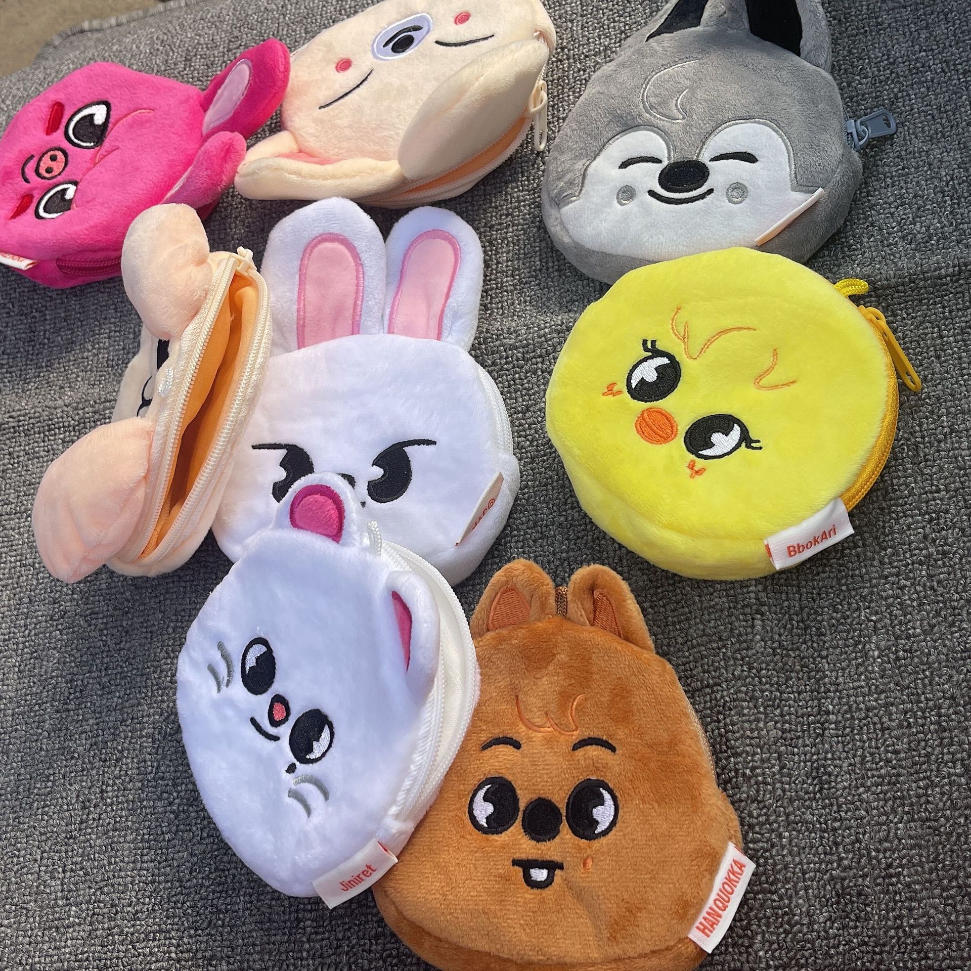 Wholesale Kpop Idol Group Merch: Cute Stray Kids SKZ Plush Wallet