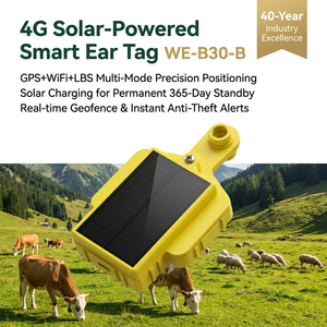 Localizzatore GPS IoT 4G per Bestiame con Allarme Geo-fence per Sistemi Agricoli e Zootecnici - Product Image 1