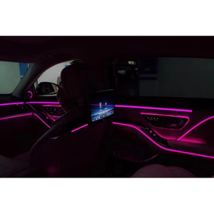 Iluminación Ambiental Interior LED de 64 Colores para Mercedes Benz Clase S W223 2021-2025, Accesorios de Tiras Decorativas - Product Image 2