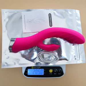 Vibrador de Doble Cabeza EsNI Fishtail, 10 Frecuencias, Recargable por USB, Color Morado, Juguete Sexual para Adultos - Product Image 4