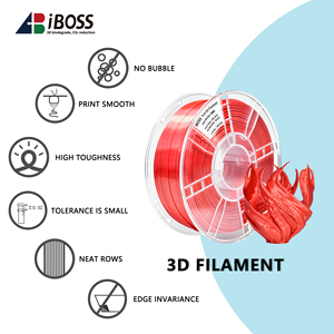 Filamento de Impresión 3D IBOSS Silk PLA Plus Rojo de Alta Velocidad, 1.75mm, Universal para Impresión 3D FDM - Product Image 5