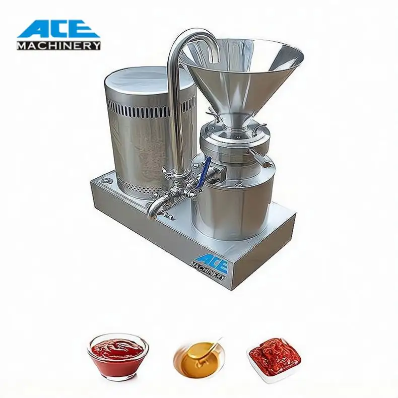 Machine automatique de fabrication de beurre d'arachide au lait de noix du tigre pour sauce aux fruits de mer vente