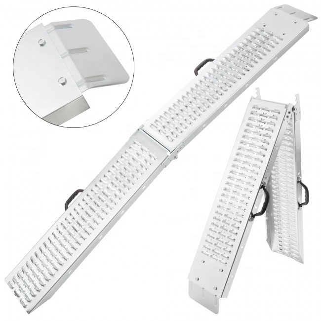 600 кг, 180 см, складная тяжелая стальная рампа для автомобиля