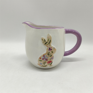 Phục sinh Thỏ thiết kế gốm ấm trà & Tea Pot 500ml 16oz - Product Image 3