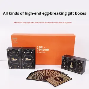 การ์ดทาโรต์และเกมระดับพรีเมียมคุณภาพสูงที่ปรับแต่งได้ พร้อมกล่องของขวัญทรงสี่เหลี่ยมผืนผ้าทำจากกระดาษ จากผู้ผลิต - Product Image 4