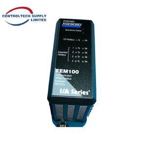 Nuevo Módulo de Expansión Fieldbus Foxboro FEM100 para Programación PLC y Control Industrial con la Mejor Calidad - Product Image 3