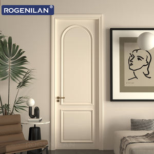 Portes intérieures en bois massif composite Rogenilan pour chambre à coucher, insonorisées, pré-montées, portes de séparation de pièces - Product Image 2