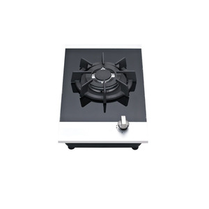Vente d'usine - Plaque de cuisson à gaz de haute qualité <span class=keywords><strong>pour</strong></span> cuisine, 2 brûleurs, cuisinière encastrable avec panneau en verre coloré, brûleur réversible, gaz naturel/gaz propane - Product Image 2