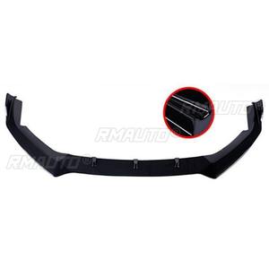 <b>For</b> Honda Fit 2018-2020 <b>Car</b> Front Bumper Lip Splitter <b>Diffuser</b> Spoiler Body Kit Gloss Black Bumper Lip Modification Part - Product Image 5