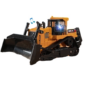Modèle de <span class=keywords><strong>bulldozer</strong></span> <span class=keywords><strong>radiocommandé</strong></span> Huina 1554 à l'échelle 1/16, 11 canaux, pour les enfants de plus de 8 ans, choix de cadeau - Product Image 4