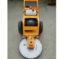 Road cutting machine for road kerb, curb stone cutting machine, old kerb removal and cutting integrated machine for roads