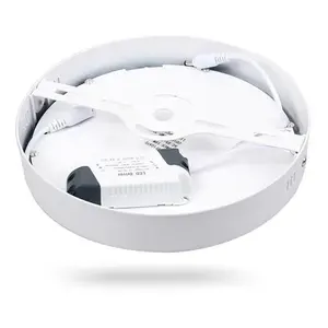 Lámpara de Techo LED Moderna de 6W, Montaje en Superficie, Blanco Frío 6000K, Clasificación IP44, Cubierta de Acrílico, Base de Aluminio, CA 220V, Paquete de 10 - Product Image 4