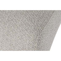 CHAISE EN POLYESTER HAUTE 90 CM LARGEUR 48 CM PROFONDEUR 69 CM REMBOURRÉE GRIS CLAIR