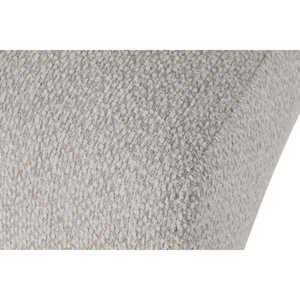 POLYESTER <b>CHAIR</b> HIGH 90 BROAD 48 PROF 69 <b>UPHOLSTERED</b> LIGHT GREY - Product Image 1