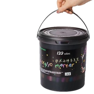 Marcadores de arte Touchhero, 120 colores, punta suave, no tóxicos, tipo acuarela, para niños, dibujo artístico escolar - Product Image 4