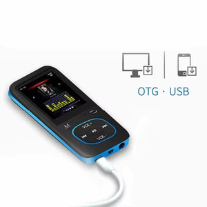 Lecteur MP3 classique avec boutons, Bluetooth 5.0, son Hi-Fi sans perte, radio FM, enregistreur vocal et haut-parleur intégré pour étudiants - Product Image 4