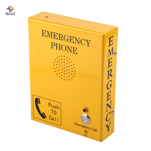 Téléphones à bouton-poussoir d'urgence audio, sans fil, GSM 4G, interphone SIP, boîte de station métallique pour ascenseur, parking, hôtel - Product Image 6