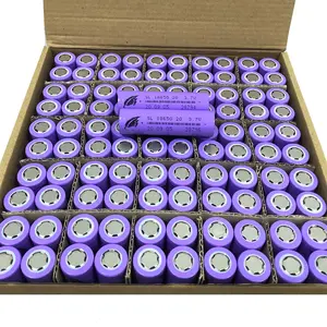 Kanavano 18650 baterai lithium 3.7V 2000mah baterai li ion isi ulang