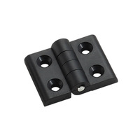 Charnière en plastique en nylon PA noir SK2-234 Design industriel 40 50 60 charnières pour porte d'armoire de boîte de Distribution d'armoire électrique