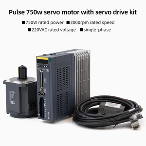 Kit de Motor AC de 17 Bits con Codificador Absoluto, 220V, IP67, 400W, 750W, 1KW, con Control de Impulsos para Router y Máquina de Embalaje - Product Image 5
