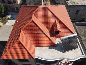 Tegola in Resina Sintetica ASA Resistente ai Raggi UV, Leggera, per <span class=keywords><strong>Infrastrutture</strong></span> Scolastiche e Ospedaliere in Cambogia - Product Image 3