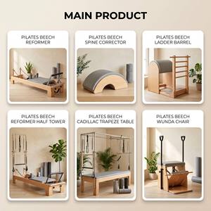 Paquete Premium para Entrenamiento en Casa, Incluye Tapete de Pilates de PVC, Pesas de Pilates y Kit de Bandas de Resistencia Elásticas para Ejercicio Diario - Product Image 4