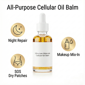 Crème Cellulaire Herbacée à Molécules Ultra-Bas - <span class=keywords><strong>Élixir</strong></span> à Pénétration Instantanée pour une Récupération Maximale <span class=keywords><strong>de</strong></span> la Peau et Anti-Glycation - Product Image 3