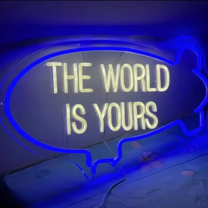 แหล่งกำเนิดแสง LED โลโก้นีออนแบบกำหนดเองตัวโคมไฟอะคริลิคสำหรับร้านตัดผมและบาร์เสริมความงามโรงแรม - Product Image 1