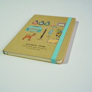Personalizzare il fantastico quaderno per la scuola di carta Kraft marrone eco-friendly B6 - Product Image 4