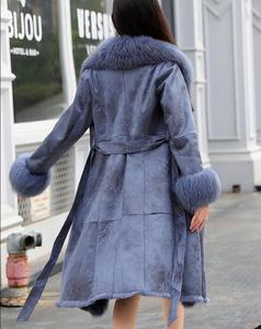 Nuovo <span class=keywords><strong>Cappotto</strong></span> <span class=keywords><strong>in</strong></span> Vera <span class=keywords><strong>Pelliccia</strong></span> di Coniglio a Doppia Faccia 2026 da Donna, Lunghezza Media, Invernale, Aderente, con Collo <span class=keywords><strong>e</strong></span> Polsini <span class=keywords><strong>in</strong></span> <span class=keywords><strong>Pelliccia</strong></span> di Volpe, Abbigliamento <span class=keywords><strong>in</strong></span> <span class=keywords><strong>Pelliccia</strong></span> - Product Image 4