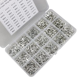 Crimp <b>Terminal</b> 450PCS OT UT Tin Plated Copper Wire Connectors Assortment Kit - Product Image 2