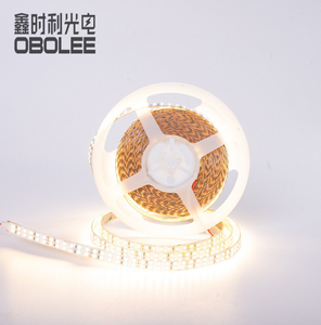 Tira de Luz LED CCT 2835 de 24V, 240 LEDs/m, 12mm, Autoadhesiva, Blanco Ajustable 2700K-6500K, Regulable, para Armario o Gabinete - Product Image 1