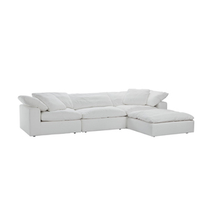 Trong Kho Thả Vận Chuyển Hiện Đại Sofa Đồ Nội Thất Phòng Khách Bắc Âu Trắng Đám Mây Modular Cắt Ghế Sofa Bộ - Product Image 4