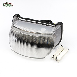 Apto para luz trasera, luz de señal de giro de freno trasero, apto para <span class=keywords><strong>Kawasaki</strong></span> Ninja 1. 01996-2003 1997 1998 Zx7r <span class=keywords><strong>1996</strong></span> - 2003 - Product Image 6