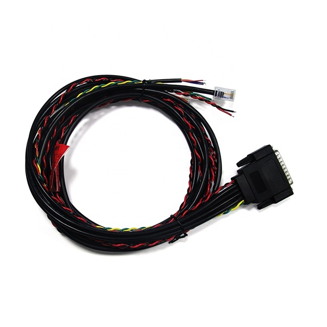 Factory Custom 19-Pin VGA 25-Pin DVI Cable Copper Conductor PVC for Computer Game Machine Signal Transfer Cars Home Appliances