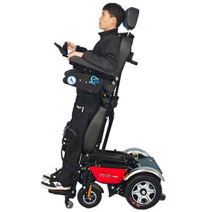 Fauteuil roulant électrique Taih, moteur 400W, batterie 24V65AH, couleur rouge, aide à la mobilité entièrement automatique pour personnes âgées et handicapées - Product Image 3
