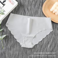 Culottes Grossiste Fabricants en Soie Glacée, Culottes Femme Taille Moyenne Sans Marque, Culottes Une Pièce Couleur Unie pour Filles
