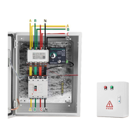 Boîte de distribution d'alimentation ATS personnalisée 380V 150A, panneau de distribution ATS, panneau électrique ATS