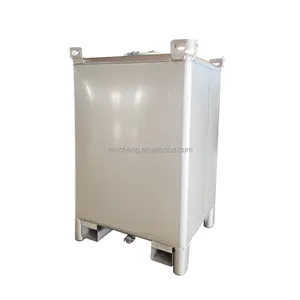 550 Gal Liquid Store And Transport Weak Acid Tank 2000L Stainless Steel IBC Tank With UN 31AY