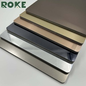 Panneau mural moderne de luxe en charbon de bambou ROKE, grain marbre, anti-moisissure, résistant à l'humidité, panneau en cristal de carbone pour intérieur - Product Image 3