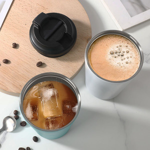 12oz Custom Printed Stainless Steel Vacuum Reusable <b>Coffee</b> Cup Thermal Beer Travel Mug Thermo Customised Logo for Gift - Product Image 4