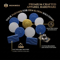 Produsen Kancing HONMEO, Kancing Logam Custom OEM ODM dari Paduan Seng Putih untuk Logo, Kancing Denim, Kancing Jeans