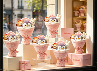 Peluche OEM de haute qualité en tissu doux pour enfants, idéale comme cadeau promotionnel d'entreprise