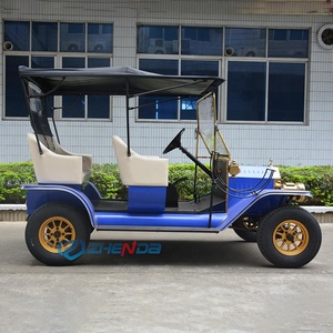 รถยนต์ไฟฟ้าคลาสสิควินเทจรุ่นล่าสุดสีน้ำเงินสำหรับขายเพื่อการขนส่งพิเศษ รถยนต์ไฟฟ้าเรโทรวินเทจคลาสสิค - Product Image 6