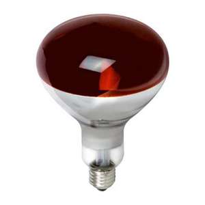Lampadina a infrarossi E27 250W, potente, emissione di calore, ideale per terapie, calore per rettili e riscaldamento di ambienti - Product Image 1