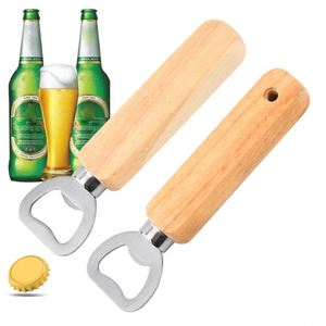 Lame de bar avec logo personnalisé, ouvre-bouteille de bière vierge en acier inoxydable et métal brossé/ - Product Image 6