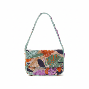 Pochette à monnaie douce faite à la main avec broderie sac à main compact perlé pour filles sac à main perlé par mohsin artisanat - Product Image 1