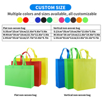 Sacs non tissés personnalisés avec logo, écologiques, bon marché, sacs de shopping non tissés personnalisés, sacs promotionnels publicitaires